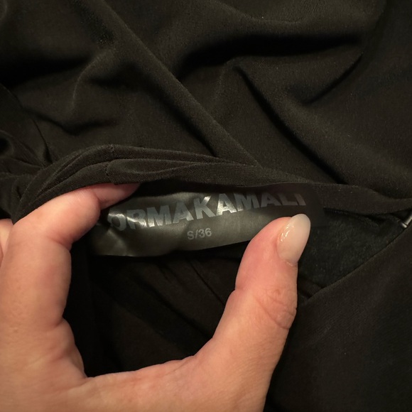 NORMA KAMALI TURTLENECK DRESS SMALL NEVER WORN - Picture 3 of 4